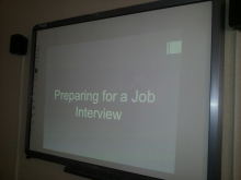 &quot; كيفية التحضير لمقابلة عمل - How to prepare for a job interview&quot; بكلية التربية بالدلم